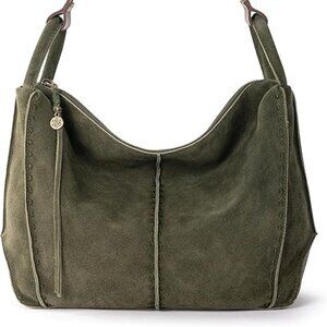 The Sak Los Feliz Hobo Purse - Moss Suede